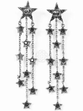 Dior Shooting Star Pierced Earrings